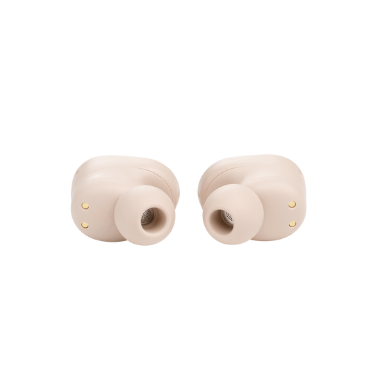 JBL Tune 130NC TWS - Sand - True wireless Noise Cancelling earbuds - Back
